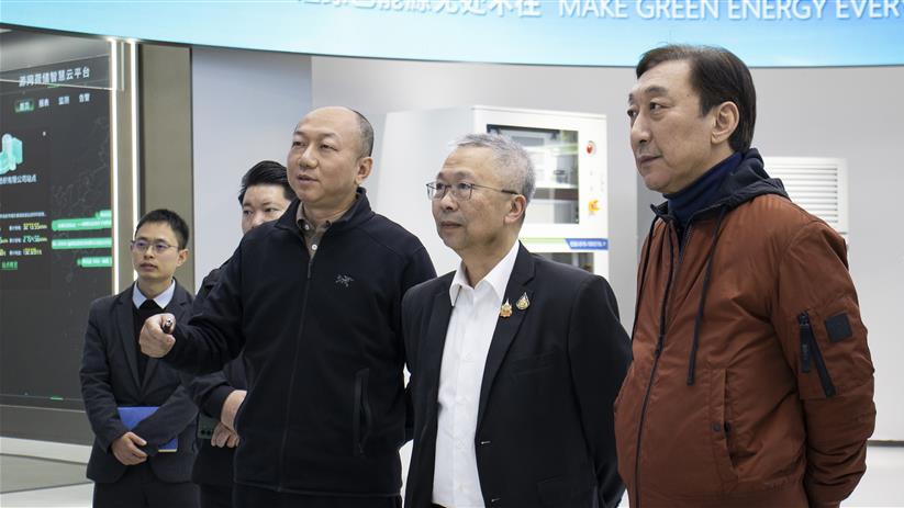 正大集团工业企业一行莅临航微能源