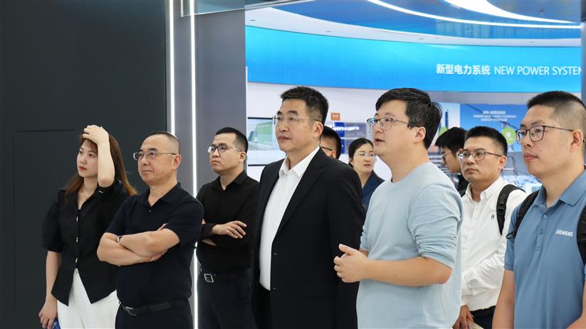 西门子（中国）有限公司一行莅临航微能源